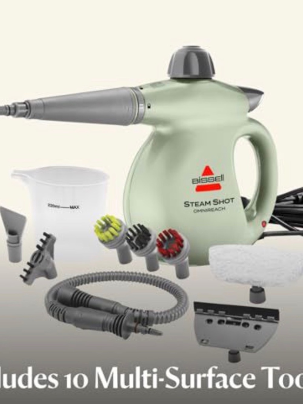 new! bissel steam shot omnireach cleaner